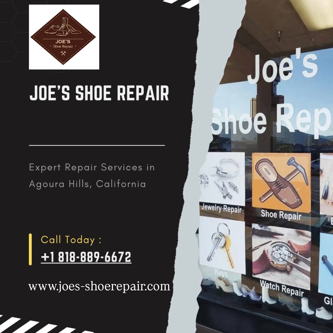 Joe's Shoe Repair — marketing by ADroom Digital